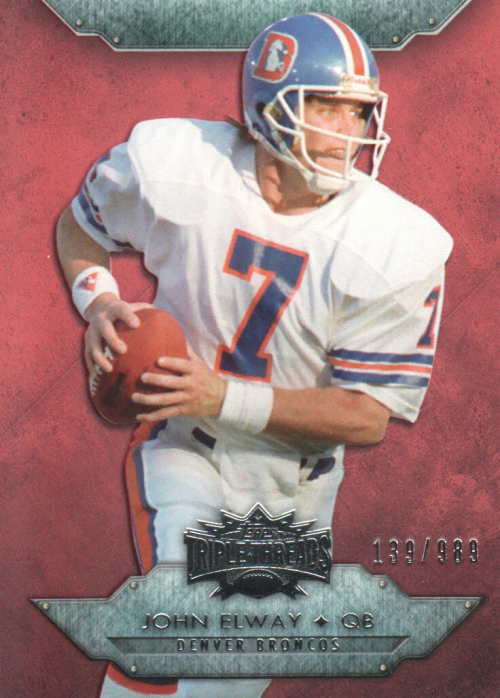 2012 Topps Triple Threads #16 John Elway
