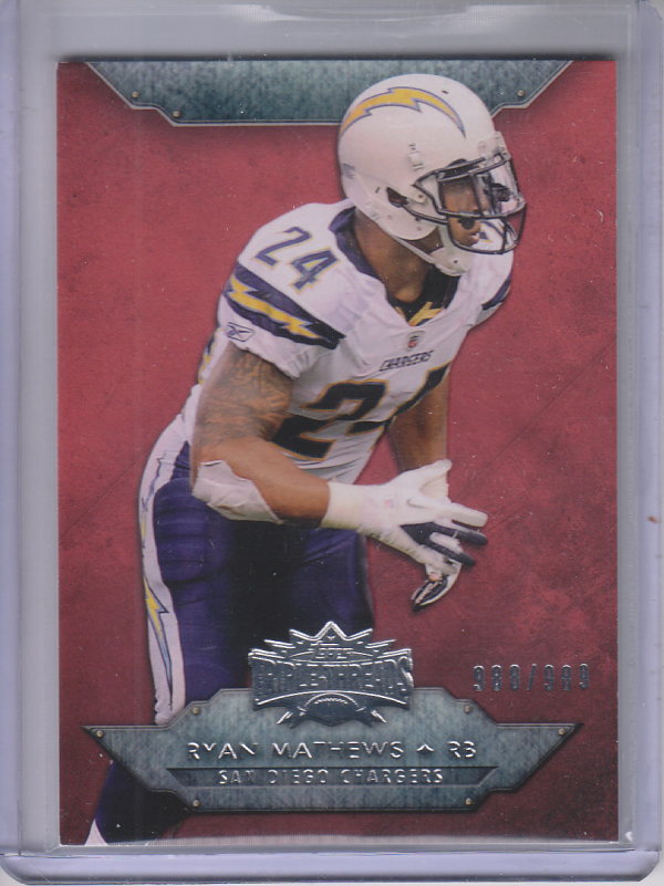 2012 Topps Triple Threads #17 Ryan Mathews