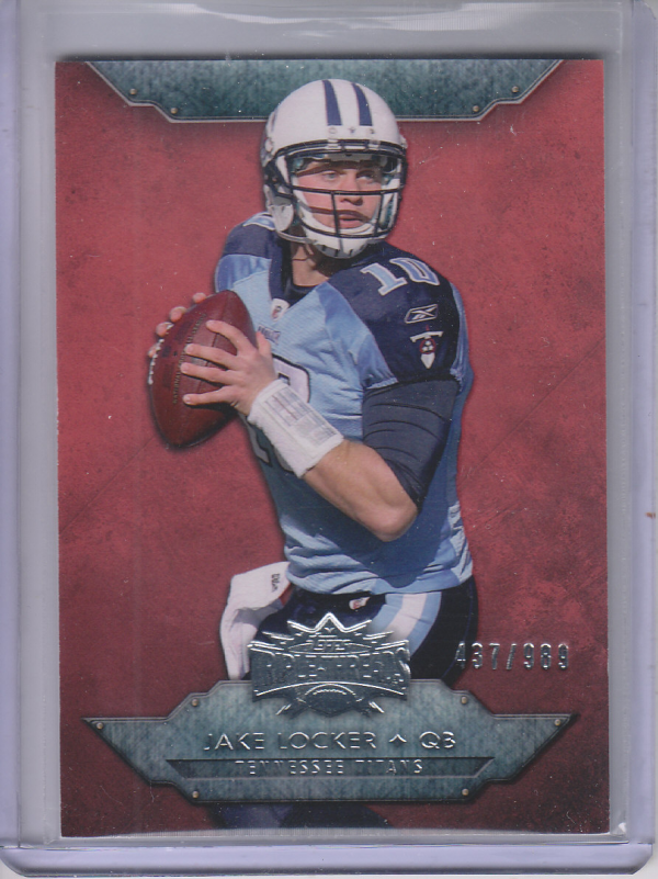 2012 Topps Triple Threads #92 Jake Locker