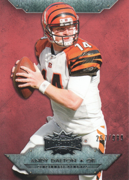 2012 Topps Triple Threads #96 Andy Dalton