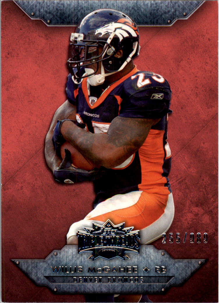 2012 Topps Triple Threads #98 Willis McGahee