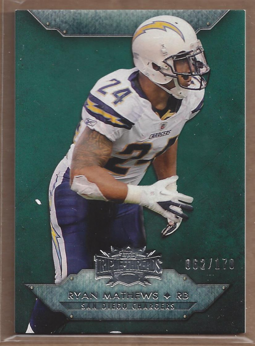 2012 Topps Triple Threads Emerald #17 Ryan Mathews