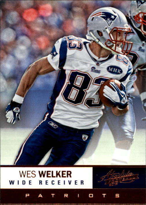2012 Absolute Retail #36 Wes Welker