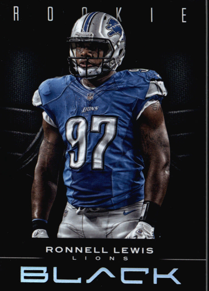 2012 Panini Black #182 Ronnell Lewis RC