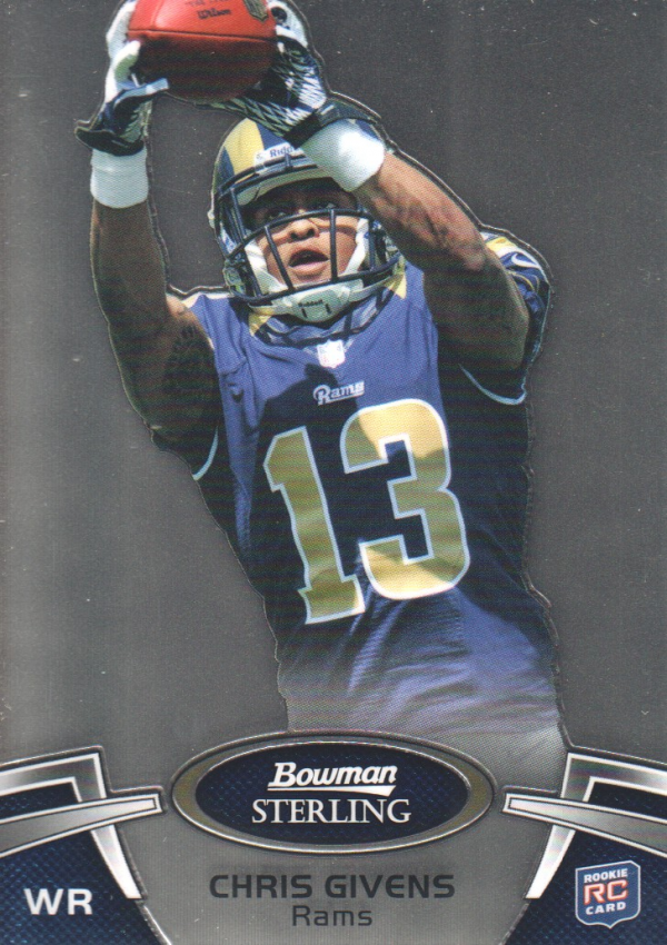 2012 Bowman Sterling #21 Chris Givens RC