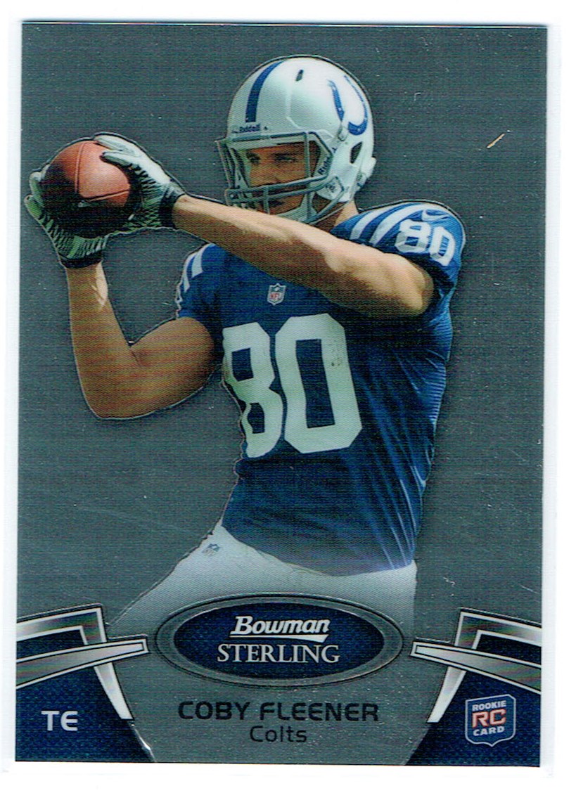 2012 Bowman Sterling #27 Coby Fleener RC