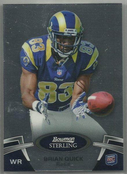 2012 Bowman Sterling #73 Brian Quick RC