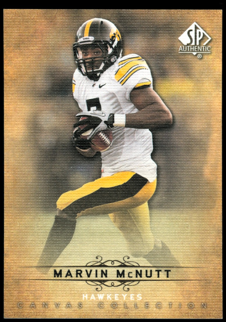 2012 SP Authentic Canvas Collection #CC59 Marvin McNutt