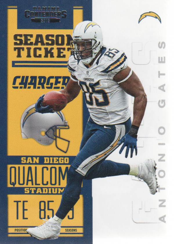 : 2015 Panini Prizm Football #85 Antonio Gates San Diego