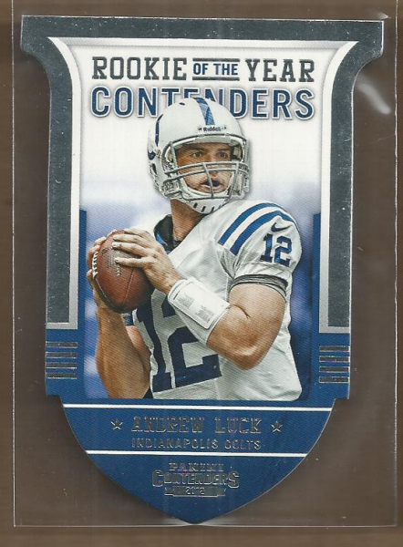 2012 Panini Contenders ROY Contenders #1 Andrew Luck