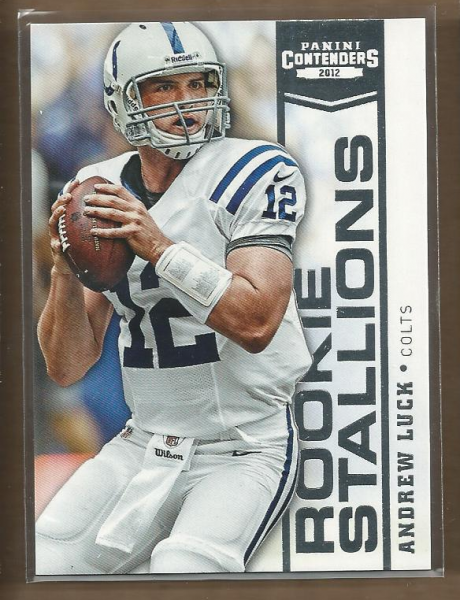 2012 Panini Contenders Rookie Stallions #1 Andrew Luck