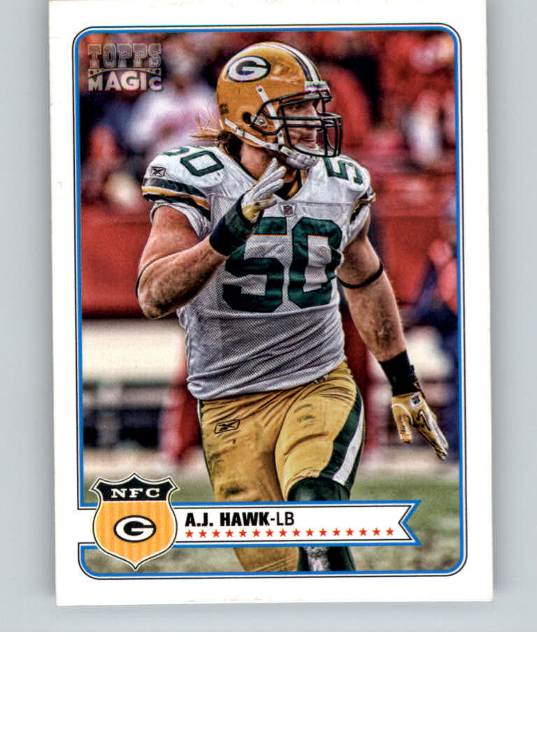 2012 Topps Magic Mini #62 A.J. Hawk