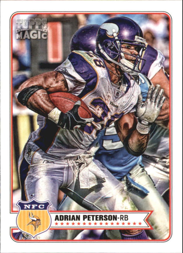 2012 Topps Magic Mini #80 Adrian Peterson