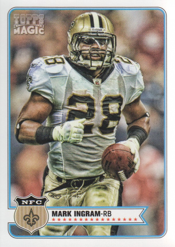 2012 Topps Magic Mini #86 Mark Ingram