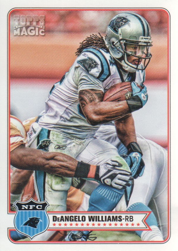 2012 Topps Magic Mini #102 DeAngelo Williams