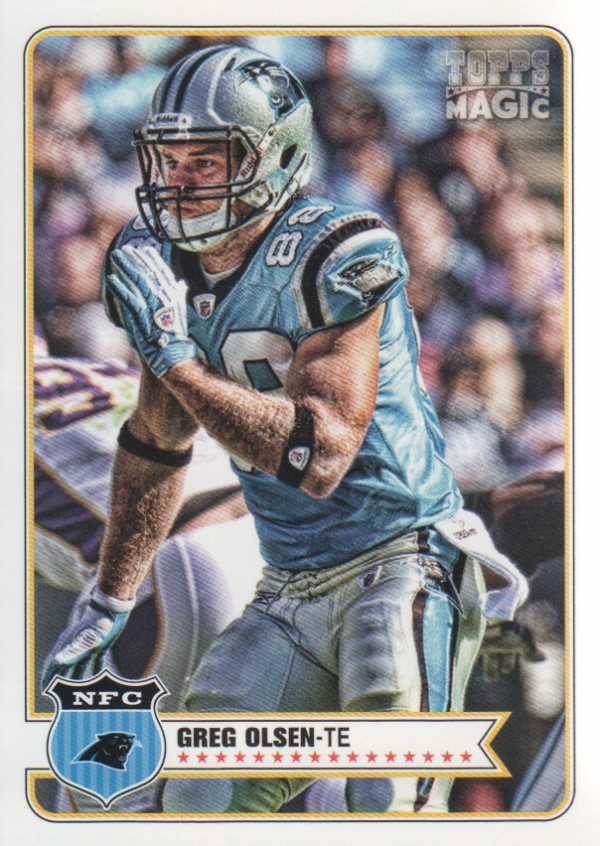 2012 Topps Magic Mini #186 Greg Olsen