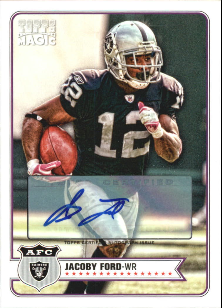 2012 Topps Magic Autographs #158 Jacoby Ford