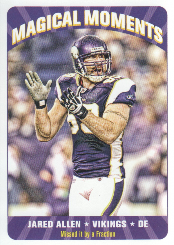 2012 Topps Magic Magical Moments #MMJA Jared Allen