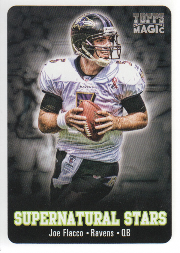 2012 Topps Magic Supernatural Stars #SSJFL Joe Flacco