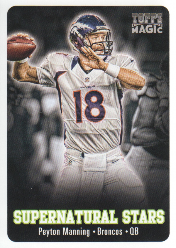 2012 Topps Magic Supernatural Stars #SSPM Peyton Manning