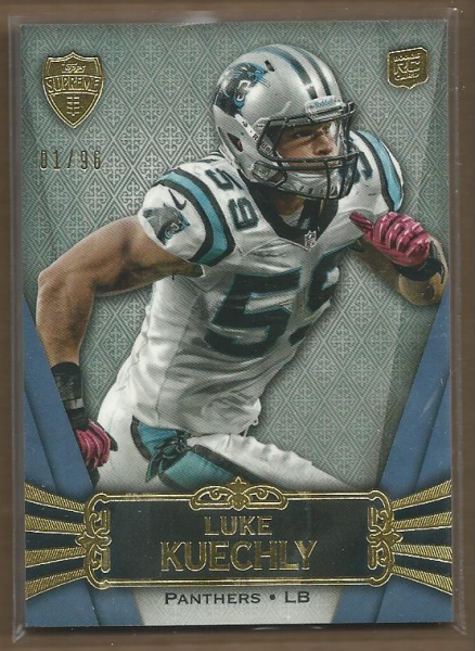 2012 Topps Supreme Blue #65 Luke Kuechly