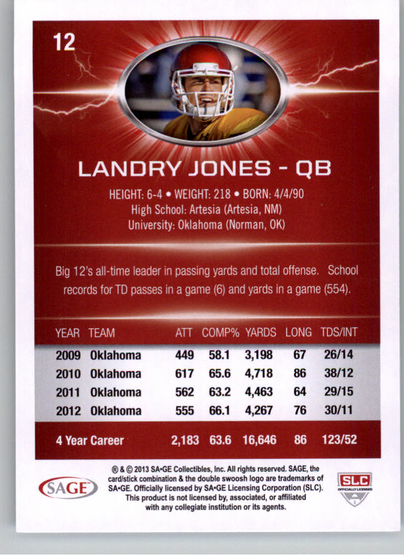 B0895- 2013 SAGE HIT Football Cards 1-150 +Inserts -You Pick- 15+ FREE US SHIP - Picture 25 of 267