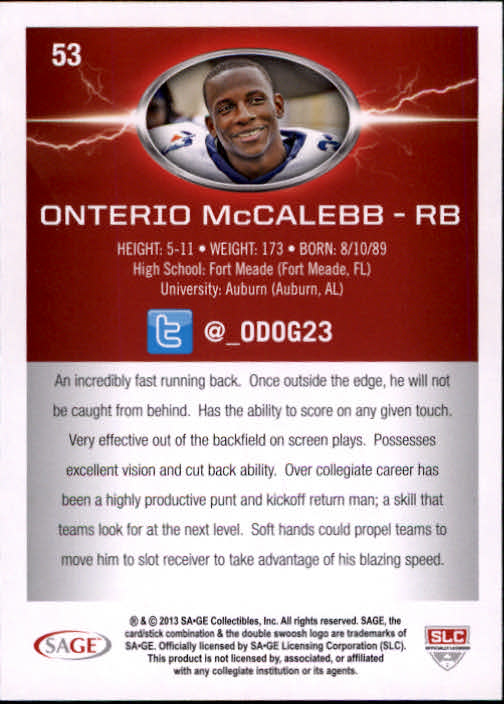 B0895- 2013 SAGE HIT Football Cards 1-150 +Inserts -You Pick- 15+ FREE US SHIP - Picture 105 of 267
