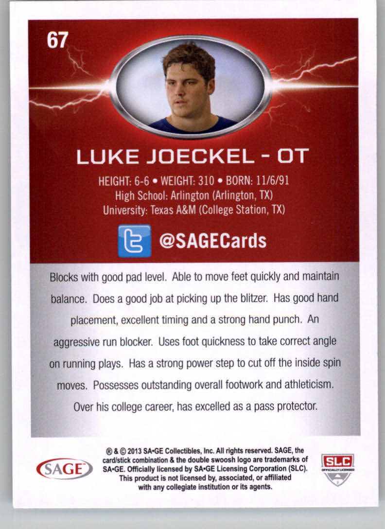 B0895- 2013 SAGE HIT Football Cards 1-150 +Inserts -You Pick- 15+ FREE US SHIP - Picture 127 of 267