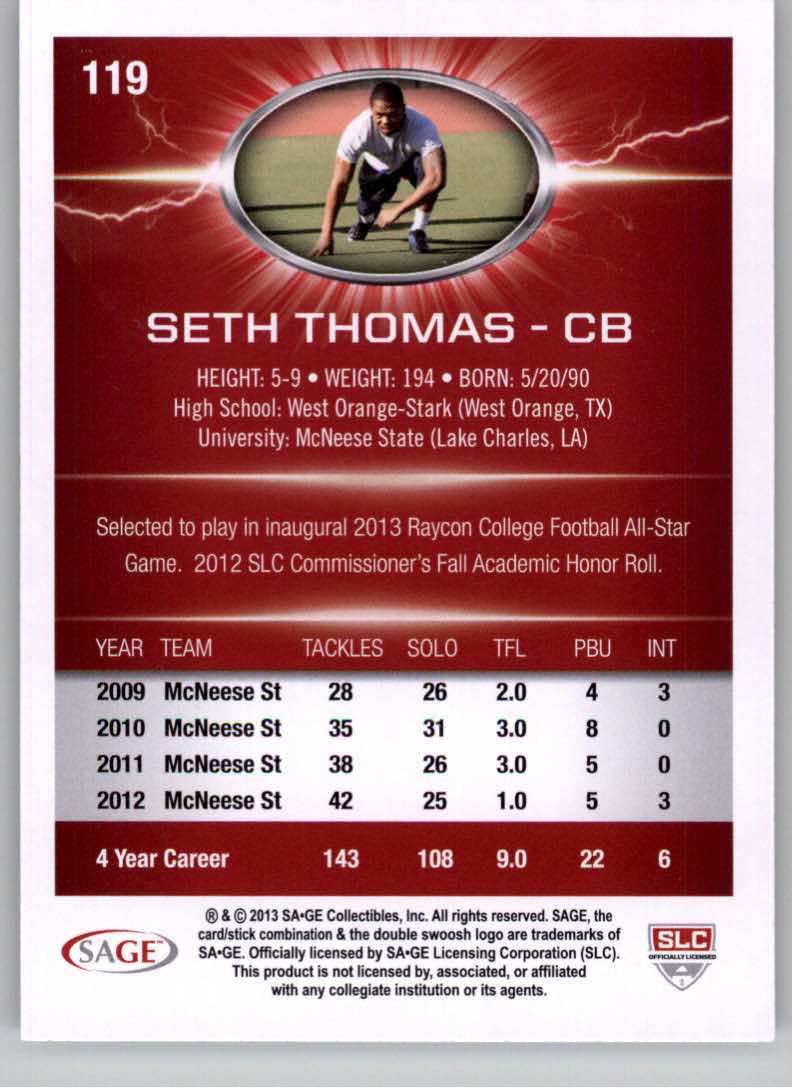 B0895- 2013 SAGE HIT Football Cards 1-150 +Inserts -You Pick- 15+ FREE US SHIP - Picture 211 of 267