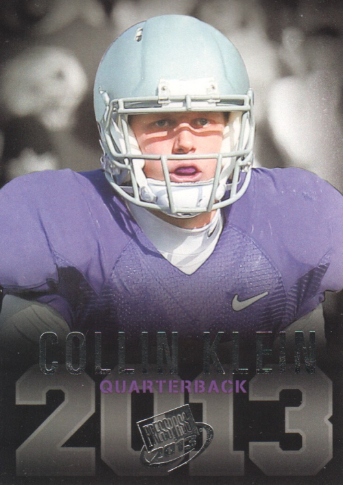 2013 Press Pass #25 Collin Klein