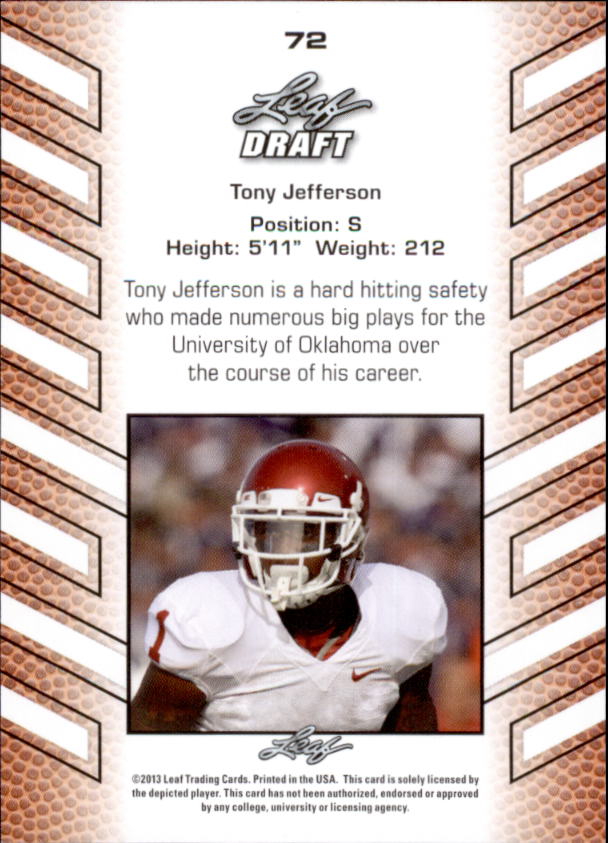 B1958- 2013 Leaf Draft Football #s 1-100 +Inserts -You Pick- 15+ FREE US SHIP - Picture 87 of 138