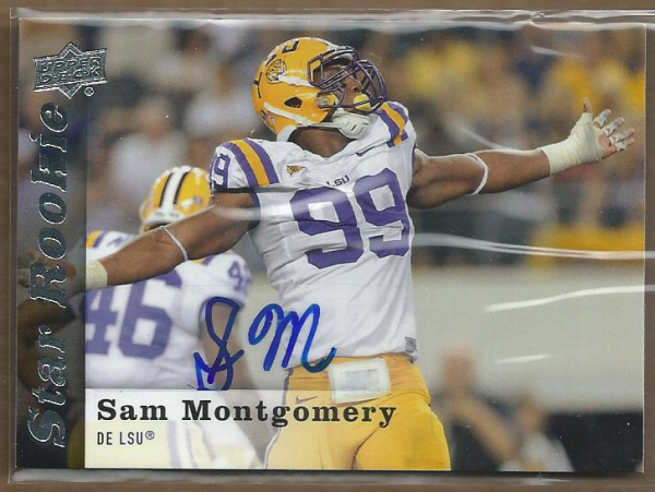 2013 Upper Deck Rookie Autographs #237 Sam Montgomery SP B