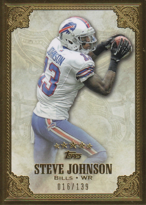 2012 Topps Five Star #87 Steve Johnson