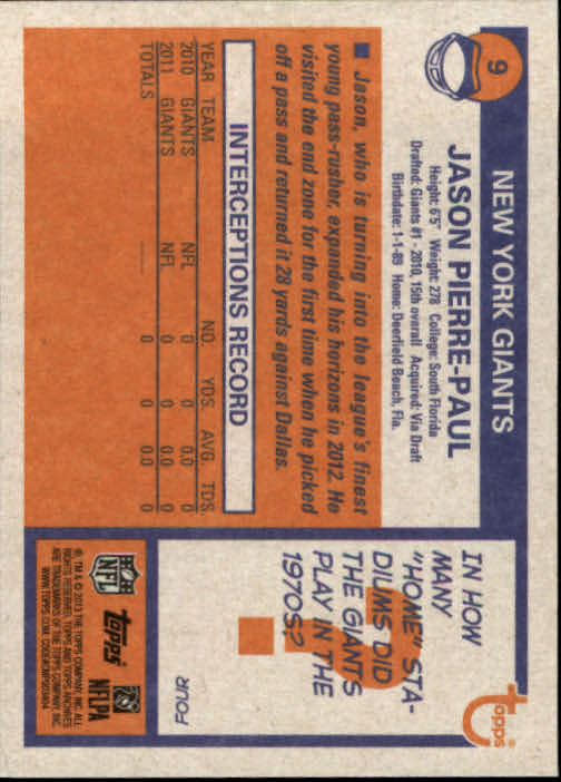 A6330- 2013 Topps Archives FB Cards 1-240 +Inserts -You Pick- 15+ FREE US SHIP - Picture 17 of 265
