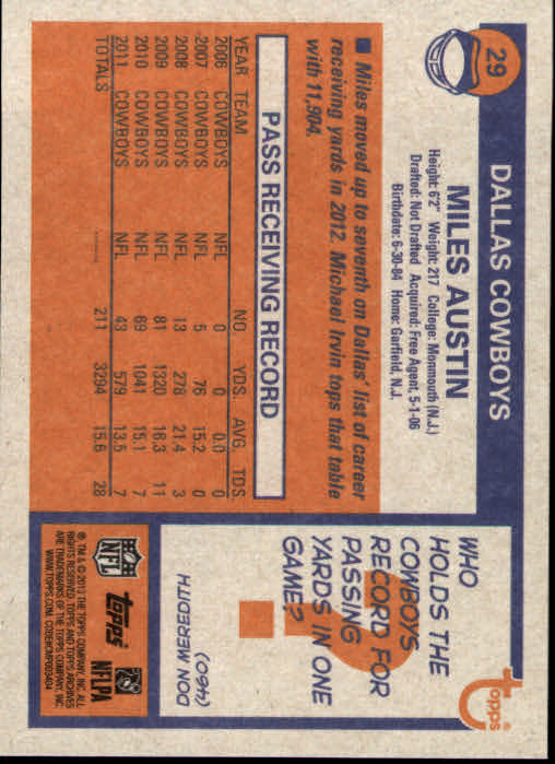 A6330- 2013 Topps Archives FB Cards 1-240 +Inserts -You Pick- 15+ FREE US SHIP - Picture 37 of 265