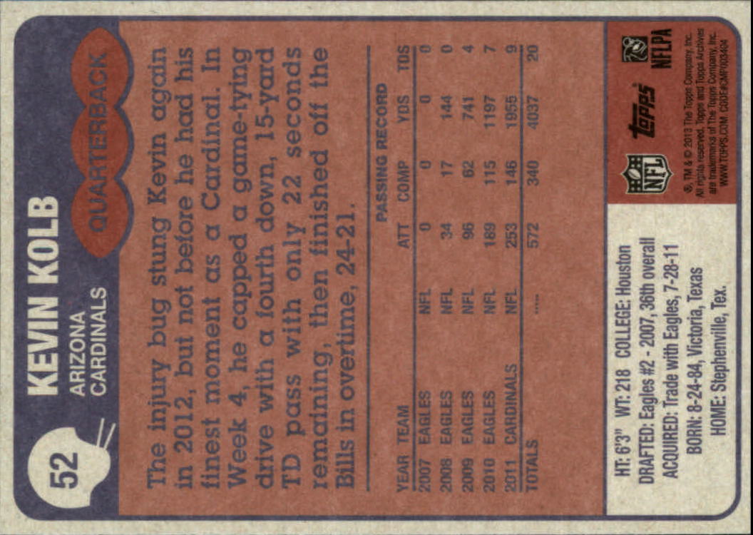 A6330- 2013 Topps Archives FB Cards 1-240 +Inserts -You Pick- 15+ FREE US SHIP - Picture 65 of 265