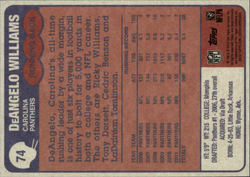 A6330- 2013 Topps Archives FB Cards 1-240 +Inserts -You Pick- 15+ FREE US SHIP - Picture 97 of 265