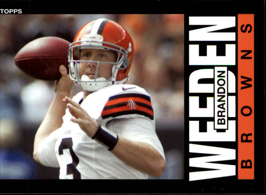 2013 Topps Archives #92A Brandon Weeden/(white jersey)