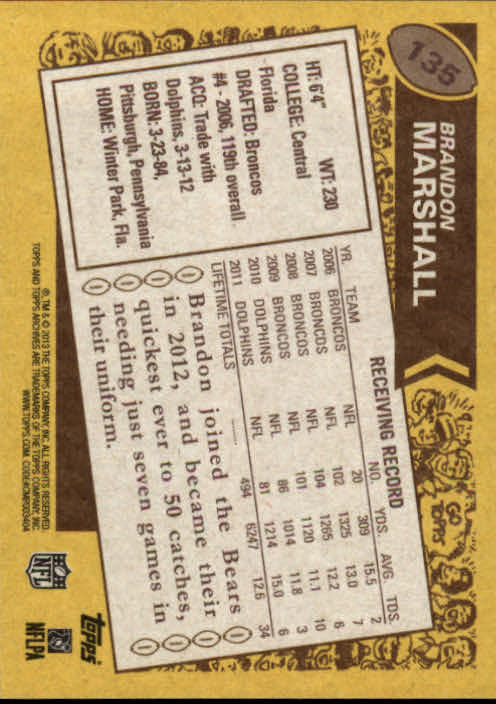 A6330- 2013 Topps Archives FB Cards 1-240 +Inserts -You Pick- 15+ FREE US SHIP - Picture 175 of 265
