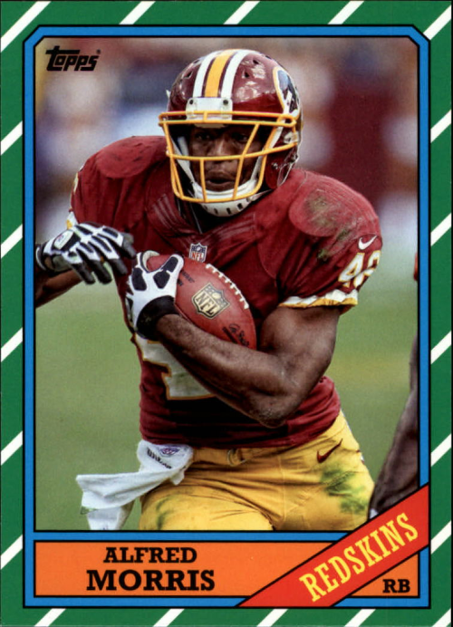 2013 Topps Archives #146A Alfred Morris/ball in left arm)
