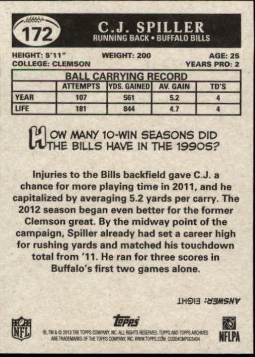 A6330- 2013 Topps Archives FB Cards 1-240 +Inserts -You Pick- 15+ FREE US SHIP - Picture 221 of 265