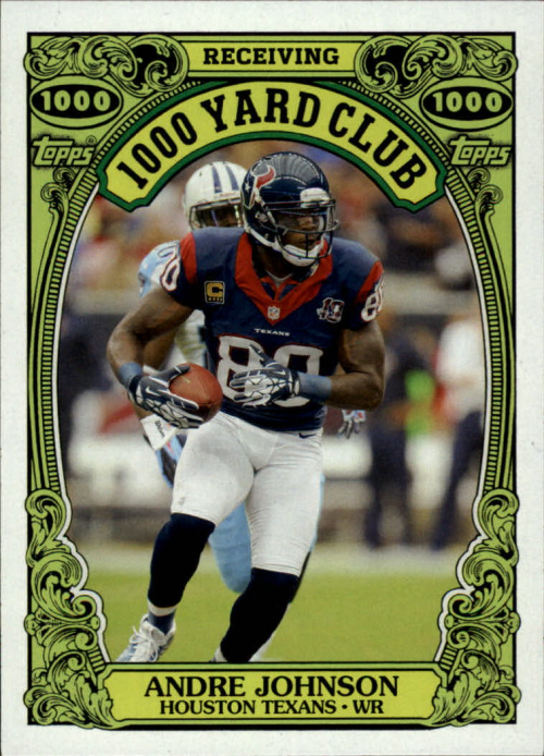 2013 Topps Archives 1000 Yard Club #4 Andre Johnson