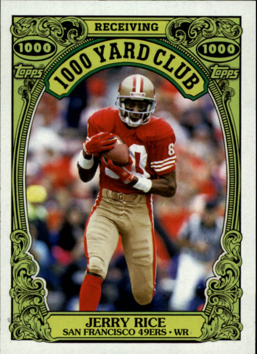 2013 Topps Archives 1000 Yard Club #12 Jerry Rice
