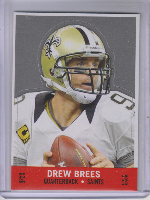 2013 Topps Archives 1968 Stand-Ups #68SUDB Drew Brees