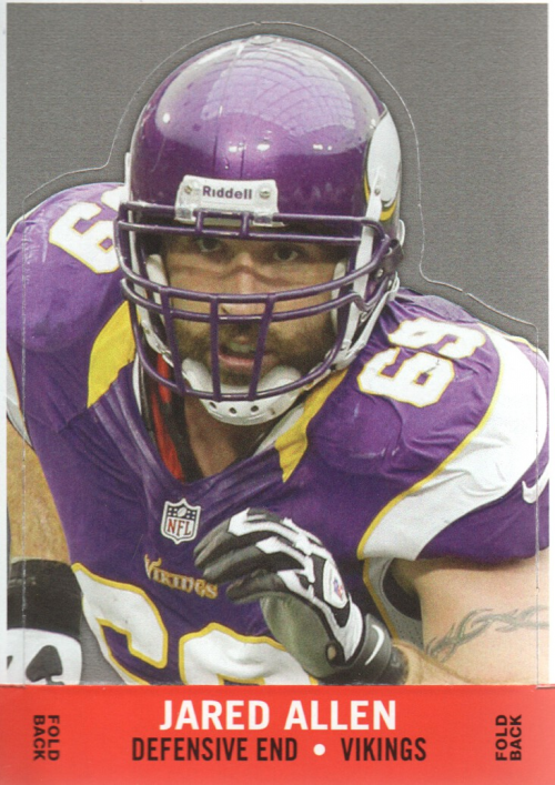 2013 Topps Archives 1968 Stand-Ups #68SUJA Jared Allen