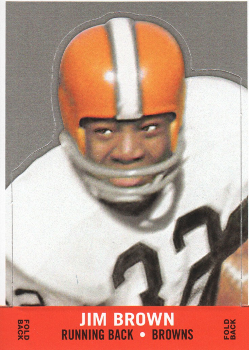 2013 Topps Archives 1968 Stand-Ups #68SUJBR Jim Brown