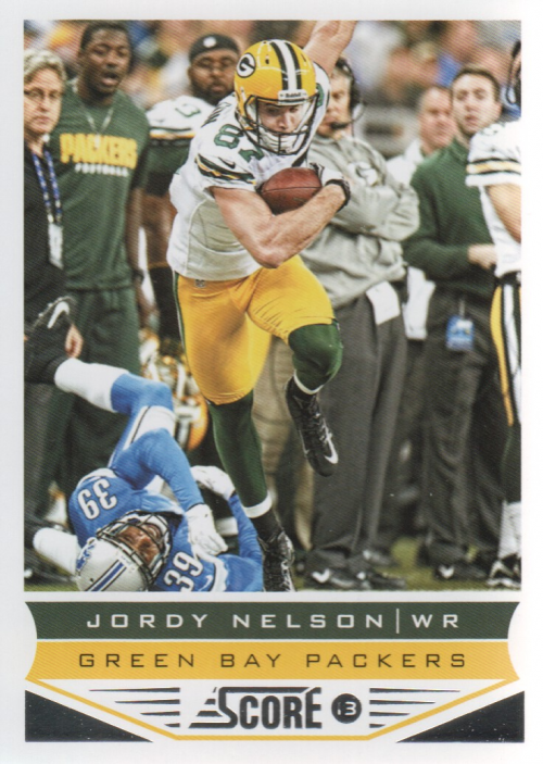 2013 Score #77 Jordy Nelson