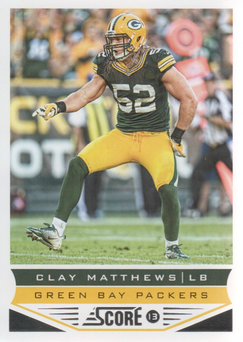 2013 Score #80 Clay Matthews