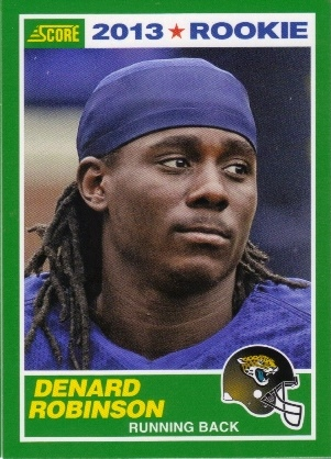 2013 Score #358 Denard Robinson RC