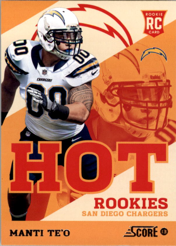 2013 Score Hot Rookies #48 Manti Te'o